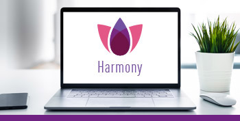 вертикальный логотип Harmony
