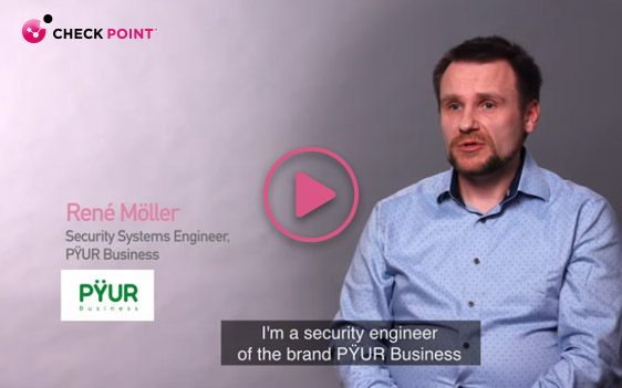 Скриншот с просмотром видео Pyur