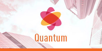вертикальный логотип Quantum