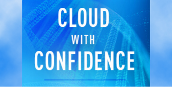 плитка с изображением с логотипом Cloud with Confidence