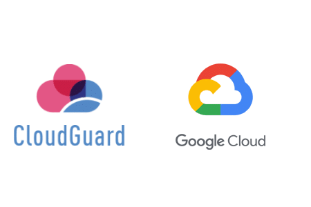 logotipo flotante de gcp recursos de cloudguard