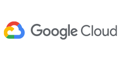 Google Cloud logosu yatay